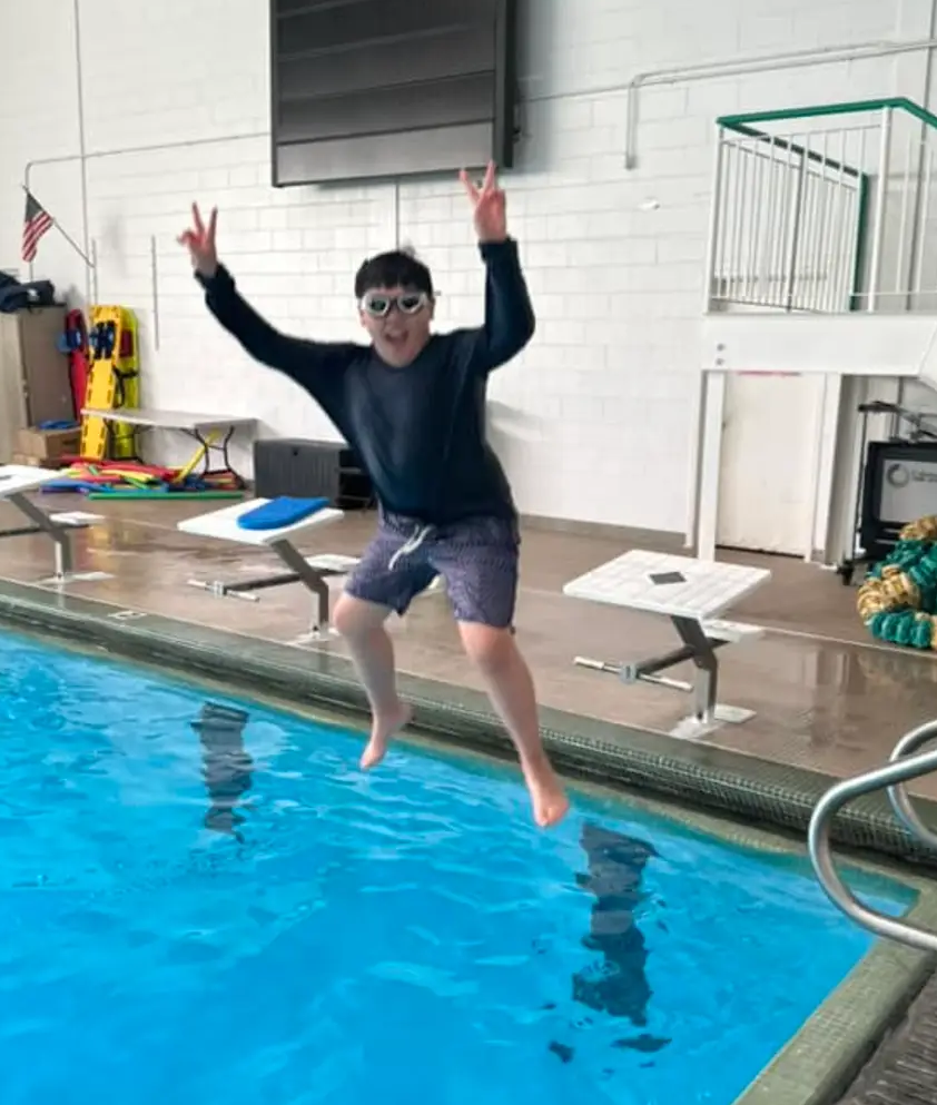Adventure Camper Swimming